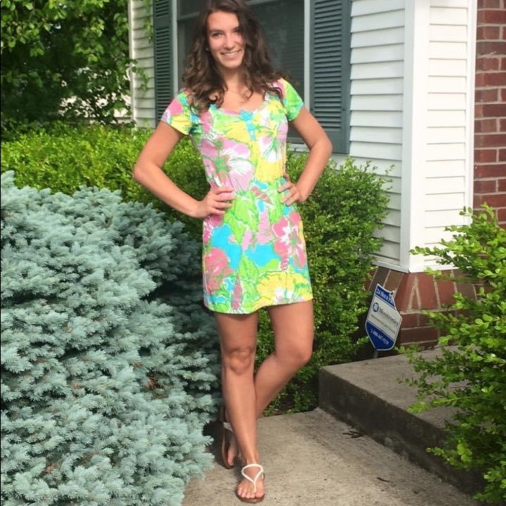 Lilly Pulitzer cotton shift dress size small